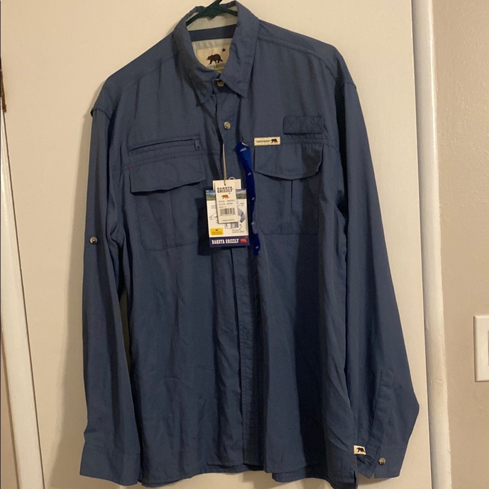 Dakota Grizzly Men's Gray Shirt